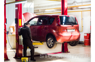 Ремонт Ниссан Ноут на СТО Орбита это: