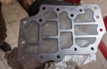 Чистая сетка фильтра грубой очистки Ниссан Мурано