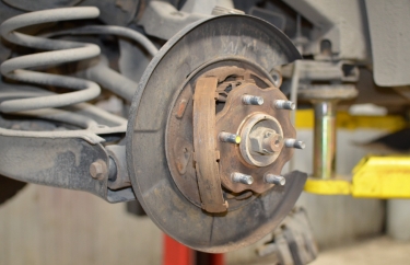 Замена задней ступицы и задних колодок Ниссан Патфайндер