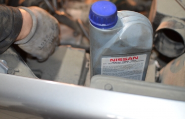 Прокачка выжимного подшипника Ниссан Х-Трейл