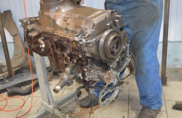 Замена двигателя Ниссан Навара