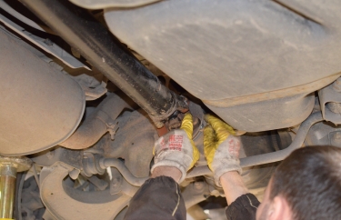 Съём переднего кардана Ниссан Патфайндер