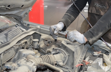 Замена опоры переднего амортизатора Ниссан Альмера