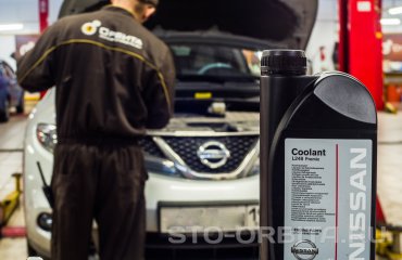 Замена антифриза Ниссан Мурано Z51 (подробные фото)