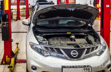 Замена антифриза Ниссан Мурано Z51 (подробные фото)