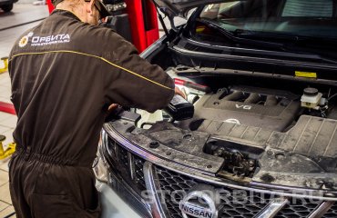 Замена антифриза Ниссан Мурано Z51 (подробные фото)