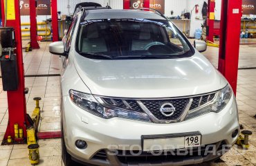 Замена антифриза Ниссан Мурано Z51 (подробные фото)