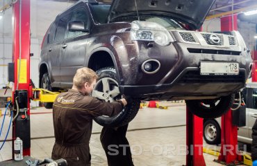 Плановое обслуживание Ниссан Х Трейл Т31 (подробные фото)