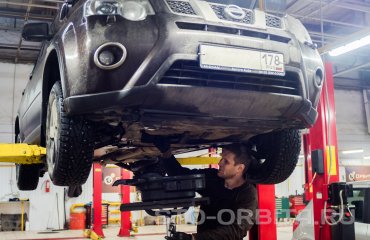 Плановое обслуживание Ниссан Х Трейл Т31 (подробные фото)