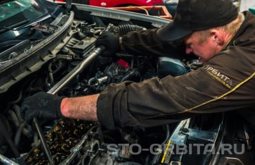 Ремонт двигателя Ниссан Х Трейл Т31 (подробные фото)