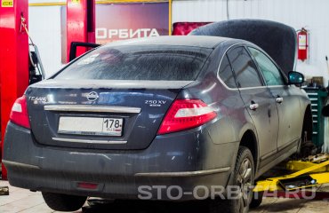 Замена прокладок масляных каналов Ниссан Теана VQ25DE (подробные фото и видео)