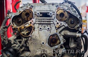 Замена прокладок масляных каналов Ниссан Теана VQ25DE (подробные фото и видео)