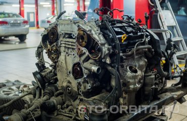 Замена прокладок масляных каналов Ниссан Теана VQ25DE (подробные фото и видео)