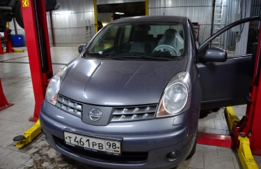 Успешное прохождение ТО 90000 км на Ниссан Ноут.