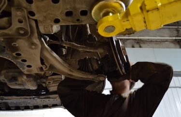 Отсоединение шаровой и привода.