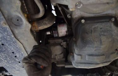 Замена масляного фильтра.