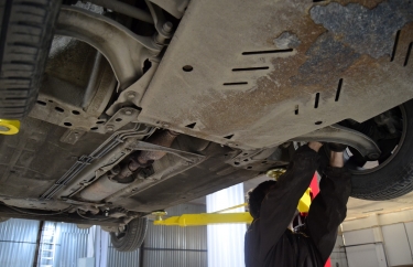 Проверка подвески.